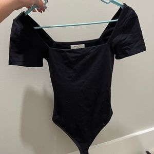 babaton square neck bodysuit